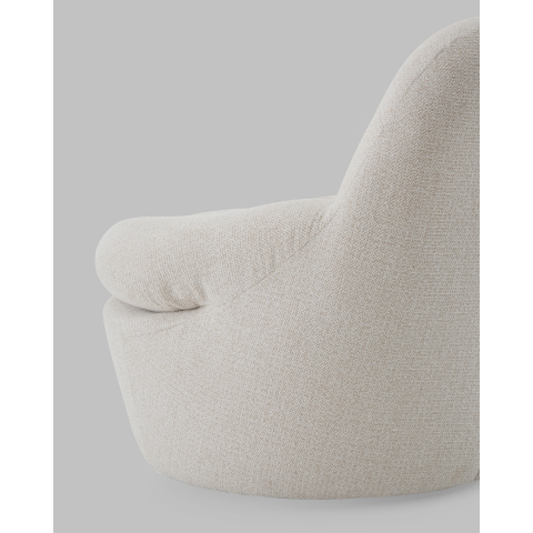 Кресло лаунж Fir светло-серый