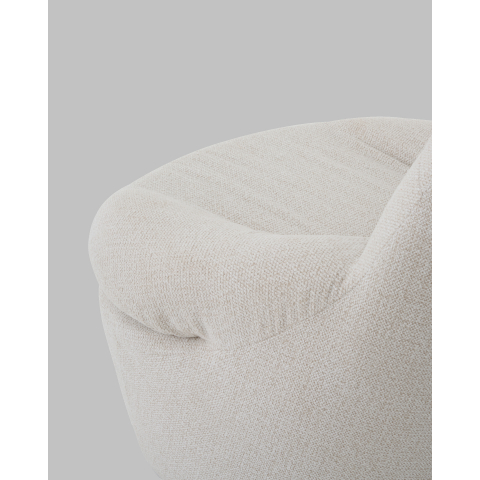 Кресло лаунж Fir светло-серый