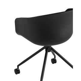 Кресло офисное LIBRA рогожка черный