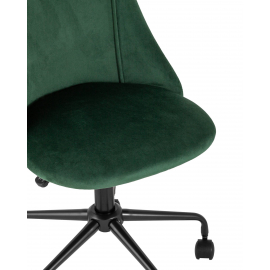 Кресло компьютерное Сиана велюр зеленый