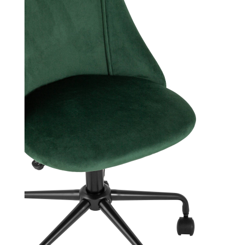 Кресло компьютерное Сиана велюр зеленый
