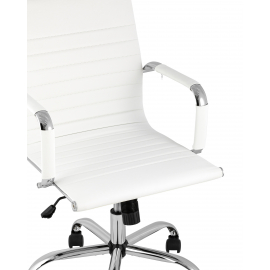 Кресло офисное TopChairs City S белое