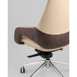 Кресло офисное TopChairs Reign бежевый