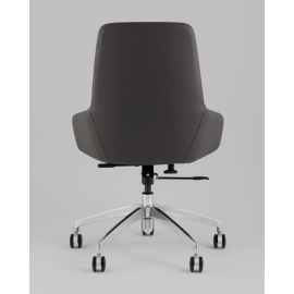 Кресло офисное TopChairs Soulo светло-серый, серый