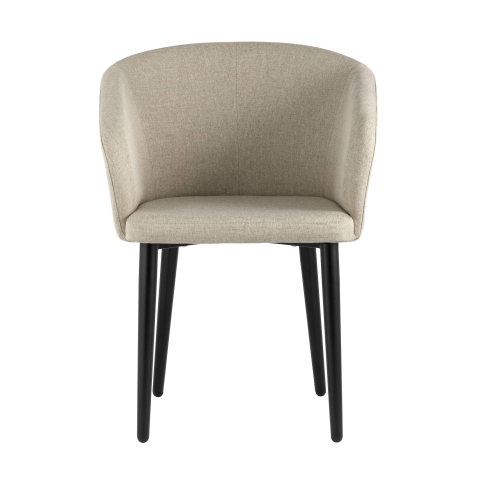 Кресло Ральф рогожка бежевый