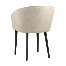 Кресло Ральф рогожка бежевый