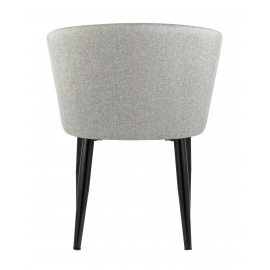 Кресло Ральф рогожка серый