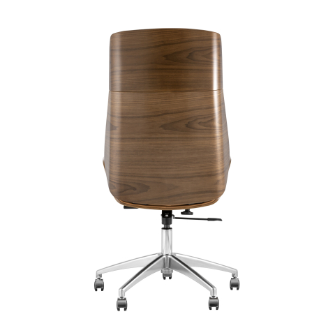 Кресло руководителя TopChairs Crown коричневое