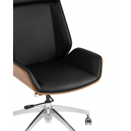 Кресло руководителя TopChairs Crown SN черный