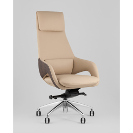 Кресло руководителя TopChairs Reign бежевый
