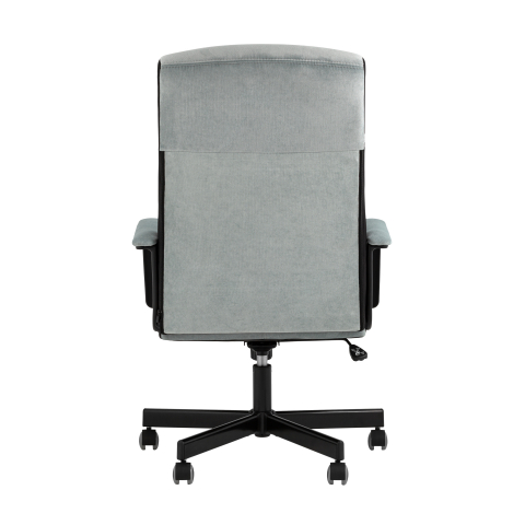 Кресло руководителя TopChairs ST-DOMINGO серо-голубой