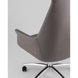 Кресло руководителя TopChairs Viking NEW серое