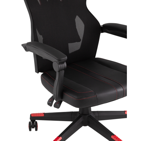 Кресло спортивное TopChairs Айронхайд красный