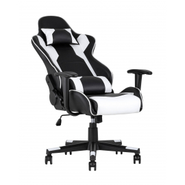 Кресло игровое TopChairs Diablo белое