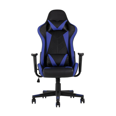 Кресло игровое TopChairs Gallardo синее
