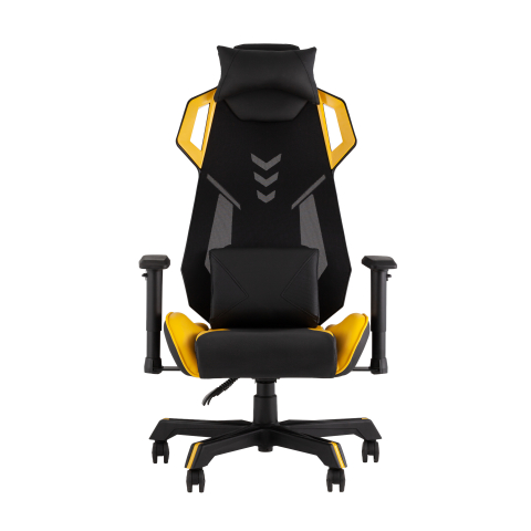 Кресло спортивное TopChairs Рэтчэт желтый