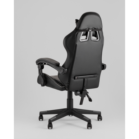 Кресло спортивное TopChairs Shadow черно-серый