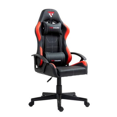 Кресло спортивное TopChairs Wyvern черно-красный