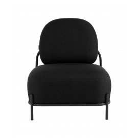 Кресло Стоун рогожка черный