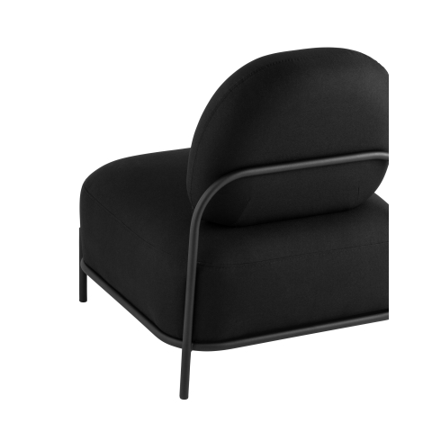 Кресло Стоун рогожка черный