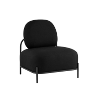 Кресло Стоун рогожка черный