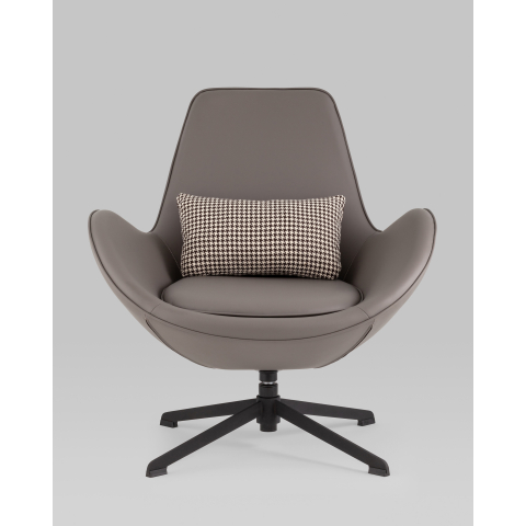 Кресло TopChairs Ostra серый