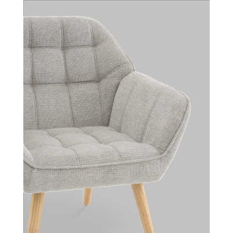 Кресло Вэйл светло-серый