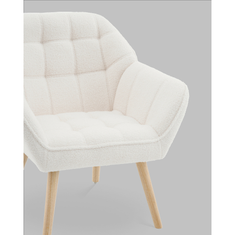 Кресло Вэйл тэдди белый