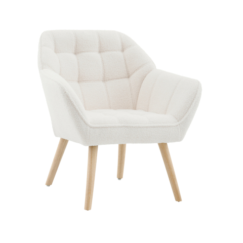 Кресло Вэйл тэдди белый