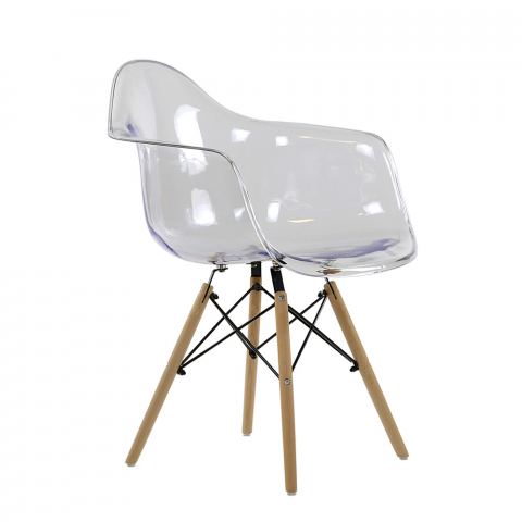 Кресло Eames DAW прозрачный