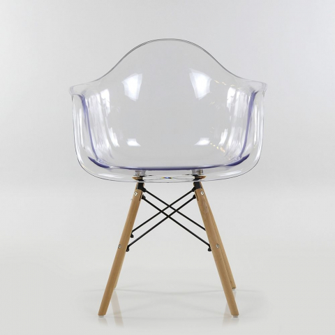 Кресло Eames DAW прозрачный