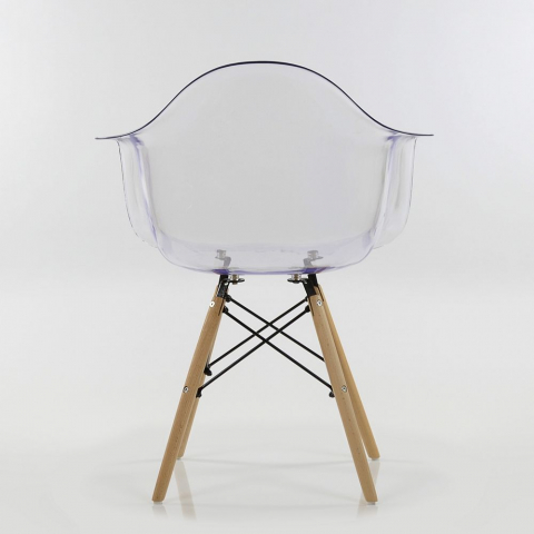 Кресло Eames DAW прозрачный