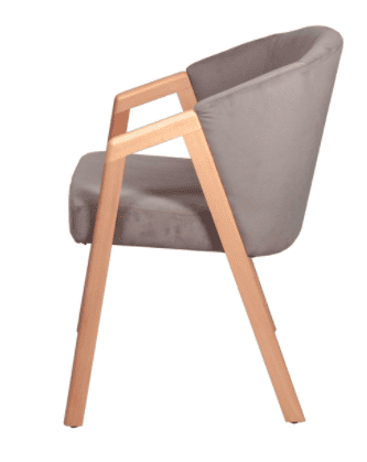 Кресло Аверс с деревянными подлокотниками