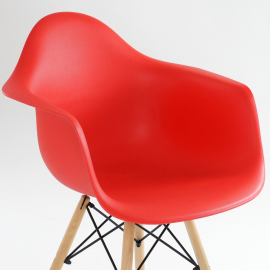 Кресло Eames DAW красный
