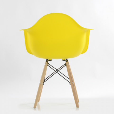 Кресло Eames DAW желтый