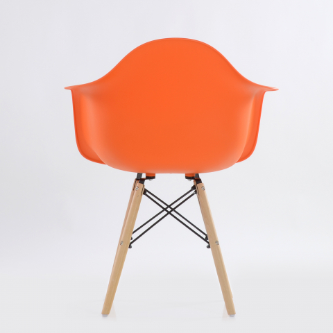 Кресло Eames DAW оранжевый