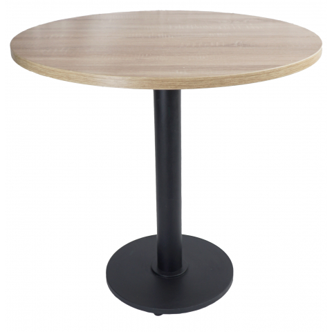 Стол Порто круг столешница ЛДСП d=700 мм цвет дуб сонома