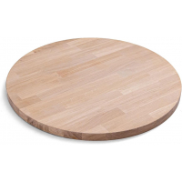 Столешница из массива бука круглая d=600 мм толщина 40 мм