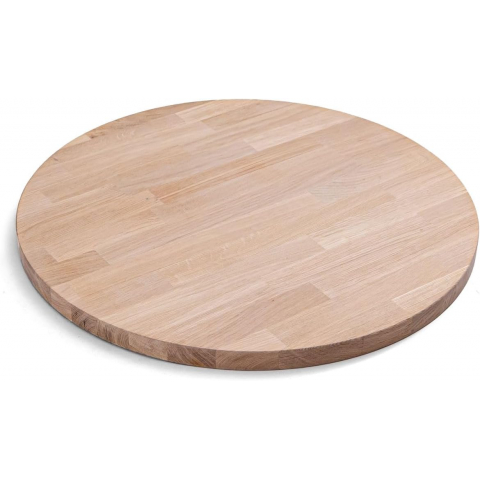 Столешница из массива бука круглая d=600 мм толщина 40 мм