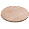 Столешница из массива бука круглая d=700 мм толщина 40 мм