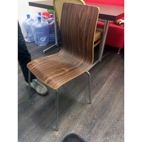 Стул Monica цвет темный орех из гнутой фанеры