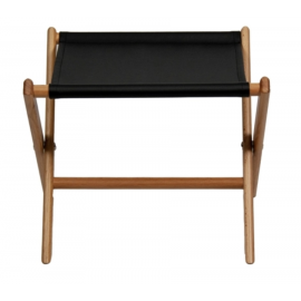 Напольная подставка для сумки цвет бук/черный