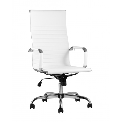 Офисное кресло «City» с мягким сиденьем (хромированный каркас)