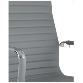 Офисное кресло «City» с мягким сиденьем (хромированный каркас)