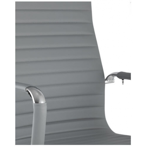 Офисное кресло «City» с мягким сиденьем (хромированный каркас)