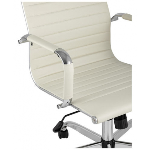 Офисное кресло «City» с мягким сиденьем (хромированный каркас)