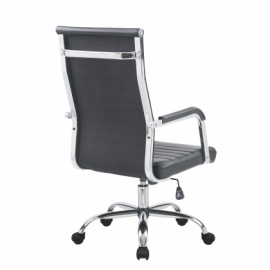 Офисное кресло «Unit» с мягким сиденьем (хромированный каркас)