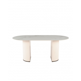 Стол обеденный Opera 180х90 белый