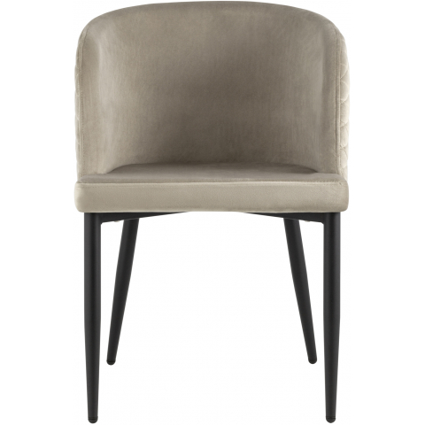 Стул Оскар велюр шампань