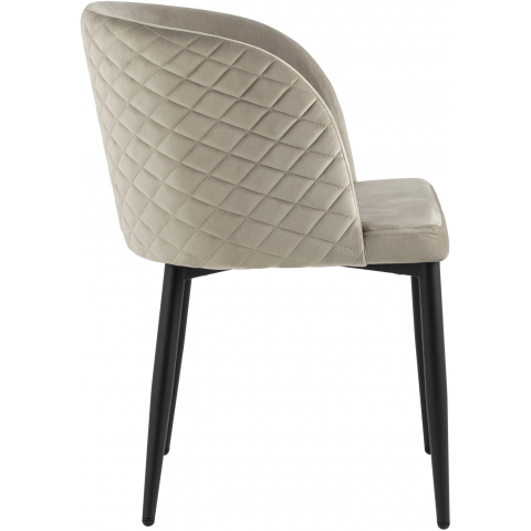 Стул Оскар велюр шампань